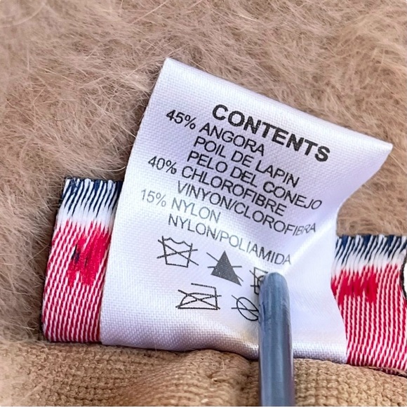 Kangol Furgora Lahinch Angora Blend Tan Bucket Hat Streetwear Casual Size M - Picture 12 of 14